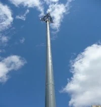 30m telekommunikatsiya po'lat minorasi antenna ustuni va aloqa monopoliyasi